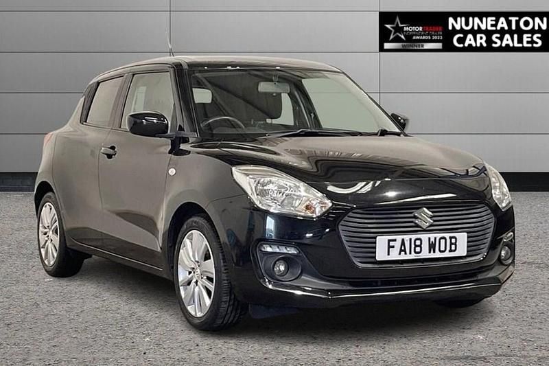 Black Used 2018 Suzuki Swift SZ-T Hatchback | £7,700 (Fair price) - Image 1/1