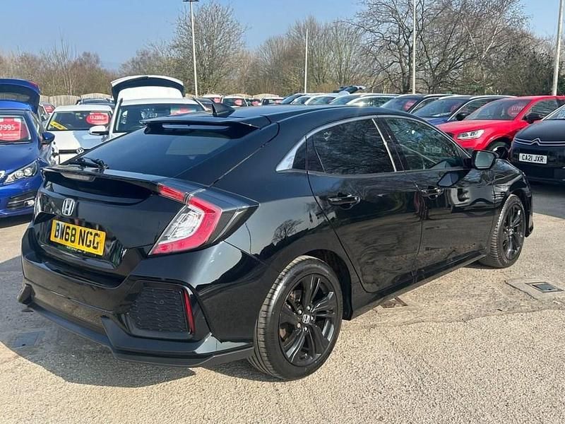 Used Honda Civic SR 126 HP (92 kW) 2019 Black Hatchback