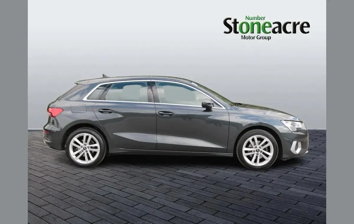 Used Audi A3 Sport 110 HP (80 kW) 2023 Grey Sedan