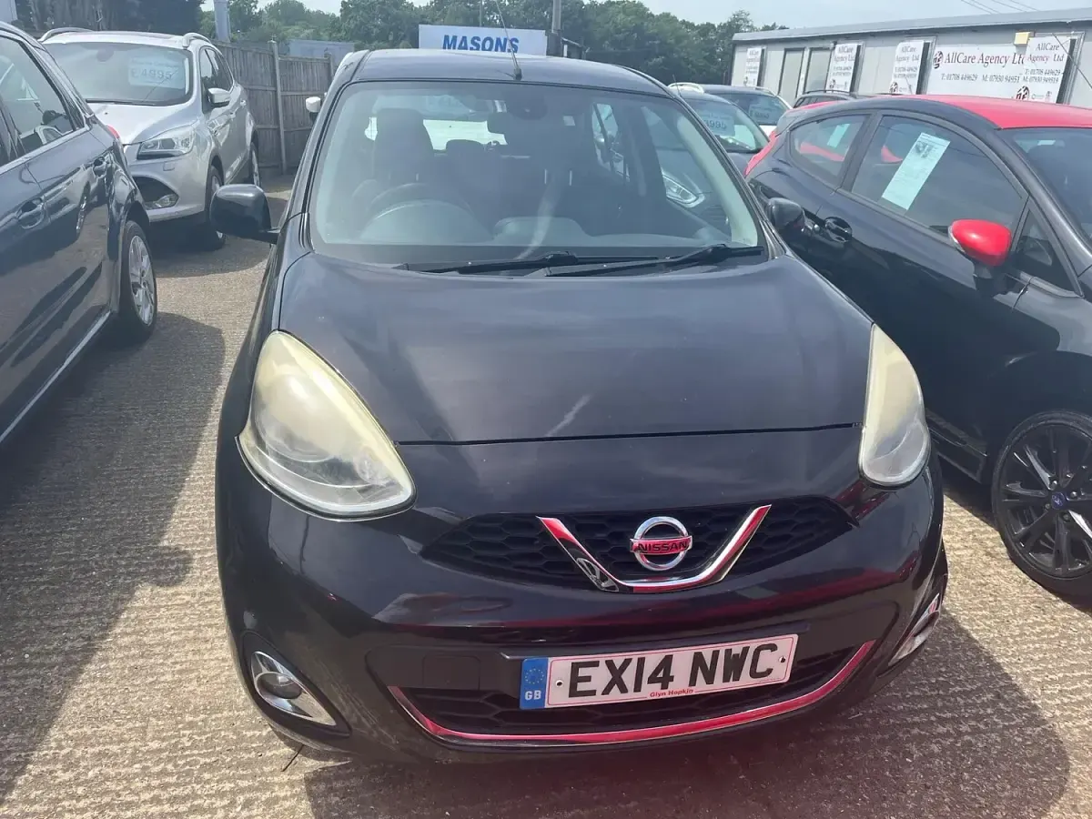Used Nissan Micra Acenta 80 HP (58 kW) 2014 Black Hatchback