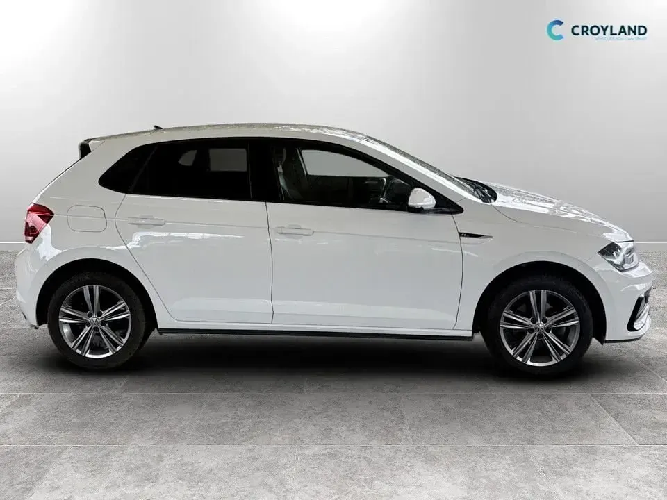 Używany VW Polo R-line 115 KM (84 kW) 2020 Biały Hatchback