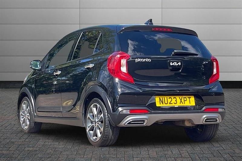 Used Kia Picanto X-Line 66 HP (48 kW) 2023 Midnight black Hatchback