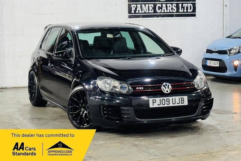 Black Used 2009 VW Golf VI GTI Hatchback | £5,000 (Good price) - Image 1/3