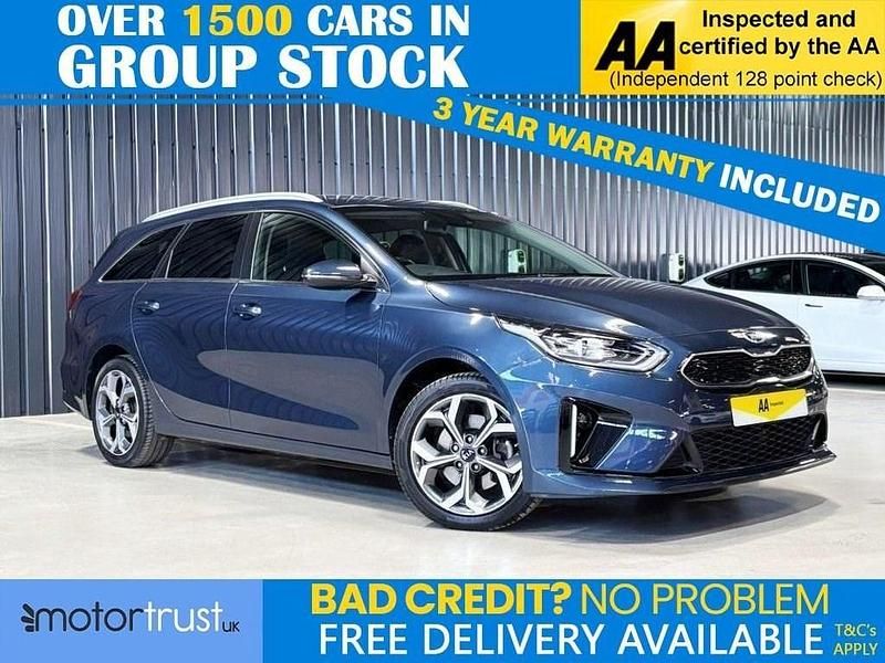 Blue Used 2021 Kia Ceed Sportswagon Estate | £15,695 (Fair price) - Image 1/4