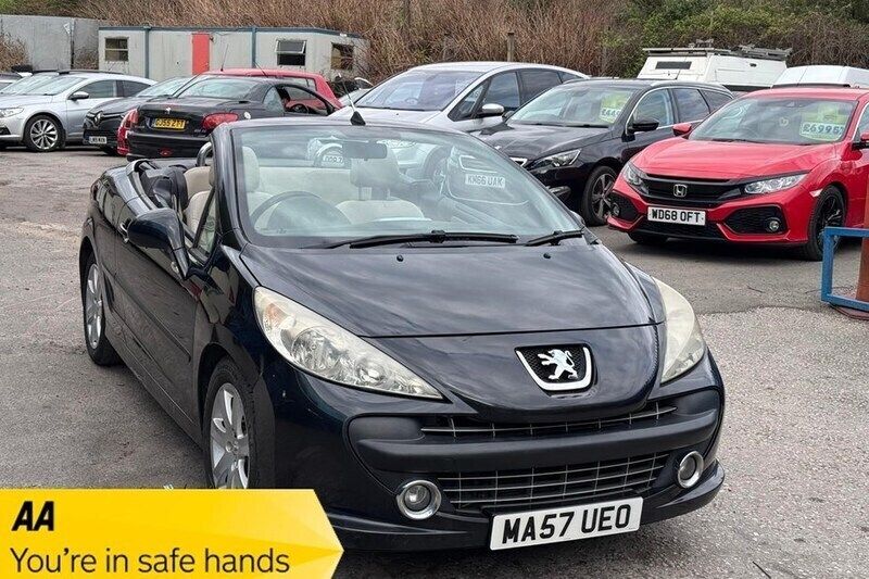 Used 2007 Peugeot 207 CC Sport Cabriolet | £2,489 (Fair price) - Image 1/1