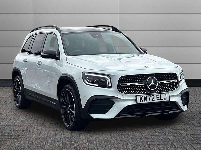 White Used 2023 Mercedes GLB220 AMG line SUV | £35,695 (Fair price) - Image 1/4