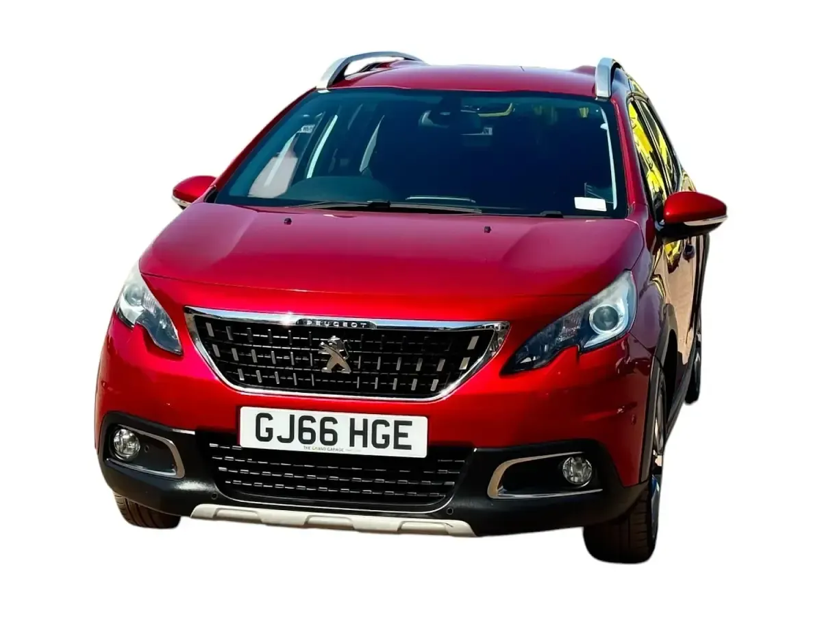 Used Peugeot 2008 Allure 82 HP (60 kW) 2016 Red SUV