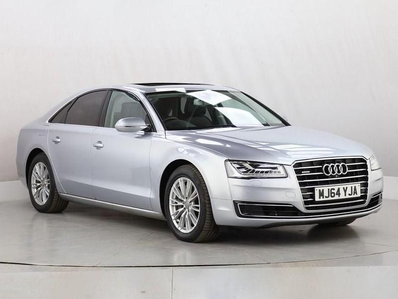 Used Audi A8 Sport 258 HP (189 kW) 2014 Silver Sedan