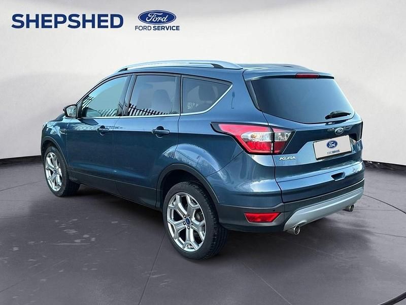 Begagnad Ford Kuga Titanium 2020 Blå SUV