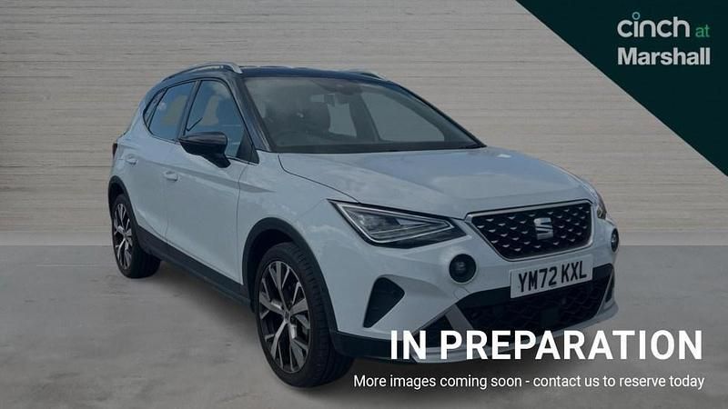 White Used 2023 Seat Arona Xperience Lux SUV | £17,715 (Fair price) - Image 1/4