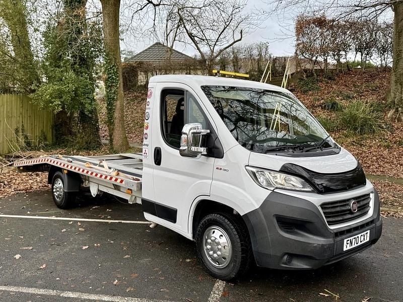 White Used 2020 Fiat Ducato Van | £13,000 (A bit pricey) - Image 1/4