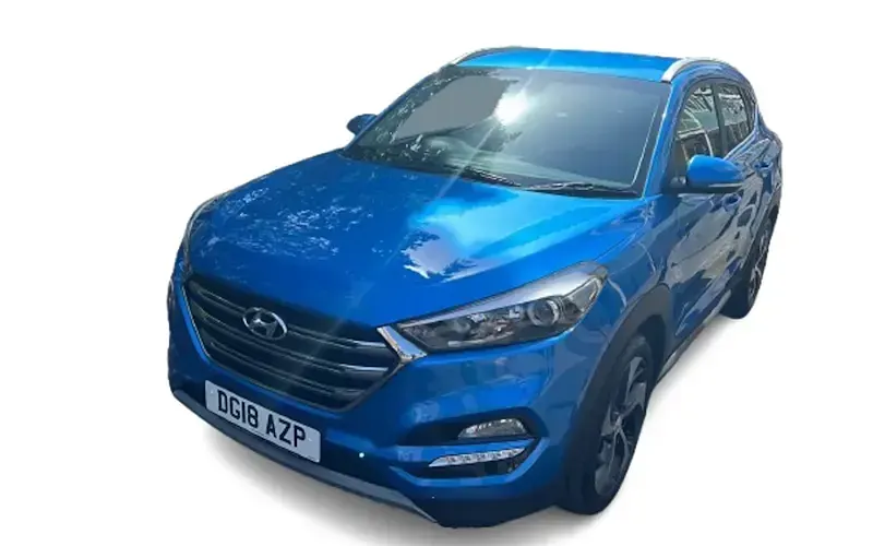 Used Hyundai Tucson Edition 177 HP (130 kW) 2018 Blue SUV