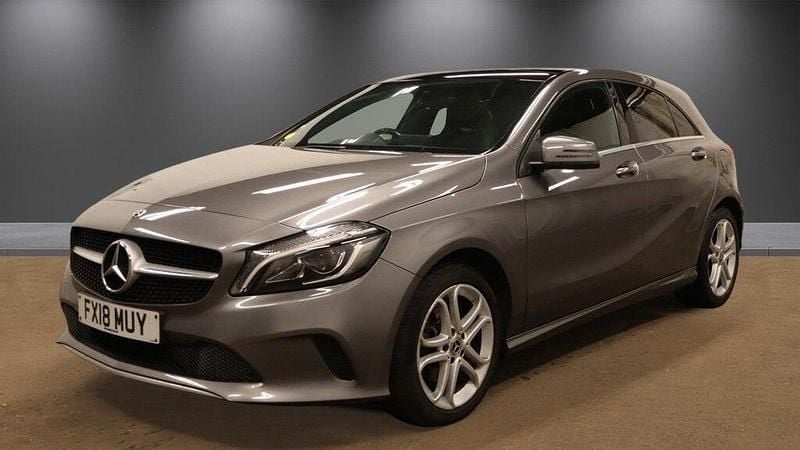 Used Mercedes A200 Sport Edition 136 HP (100 kW) 2018 Grey Hatchback