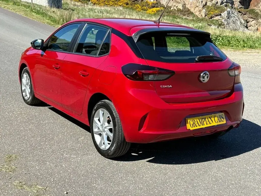 Usado Vauxhall Corsa 75 HP (55 kW) 2021 Vermelho Citadino