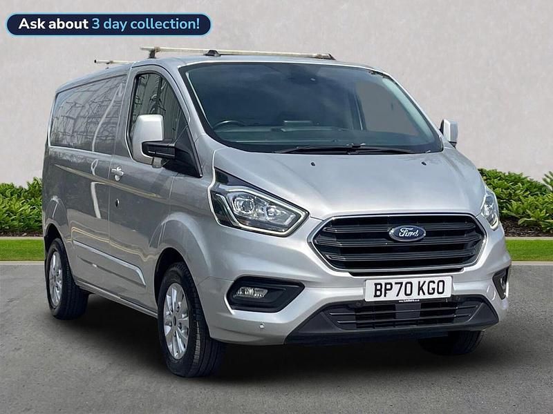 Silver Used 2020 Ford Transit Custom Limited Van | £15,250 (Expensive) - Image 1/4