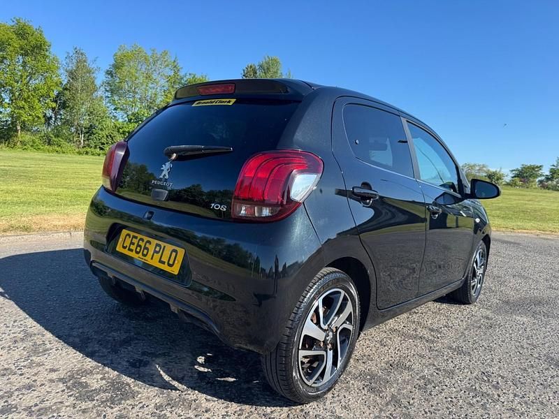 Black Used 2016 Peugeot 108 Allure Hatchback | £4,000 (Good price) - Image 1/4