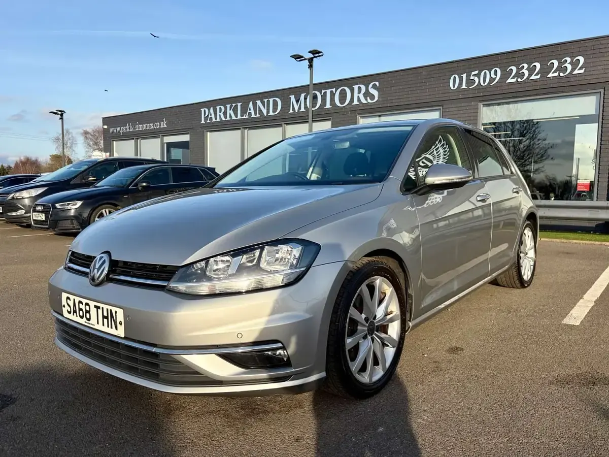Used VW Golf VII GT 2018 Silver Hatchback
