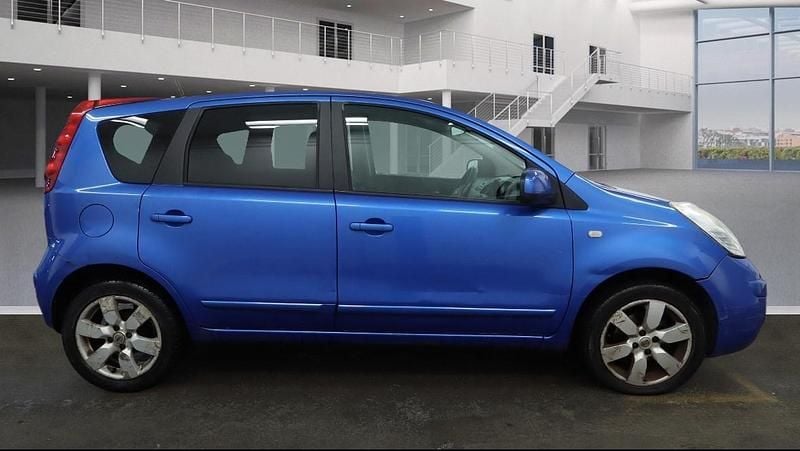 Used Nissan Note Tekna 110 HP (80 kW) 2007 Blue MPV