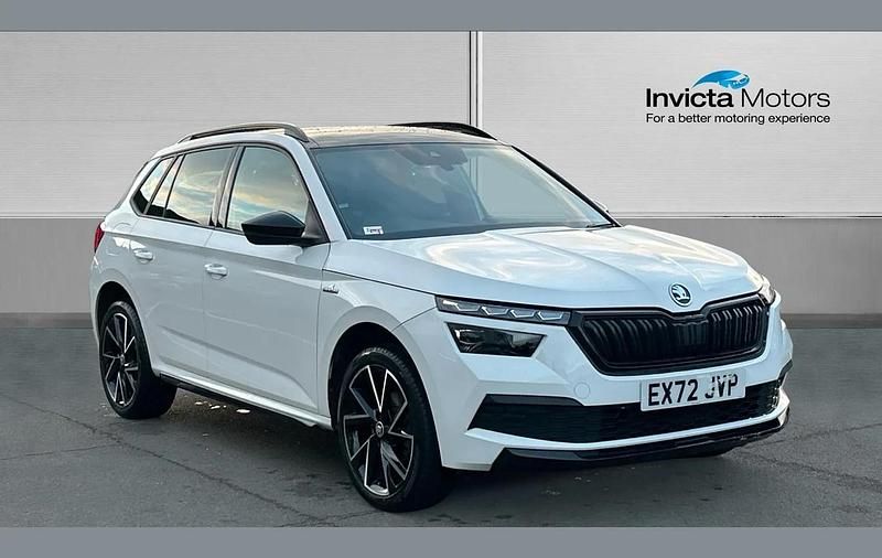 Used Skoda Kamiq Monte Carlo 115 HP (84 kW) 2022 White SUV