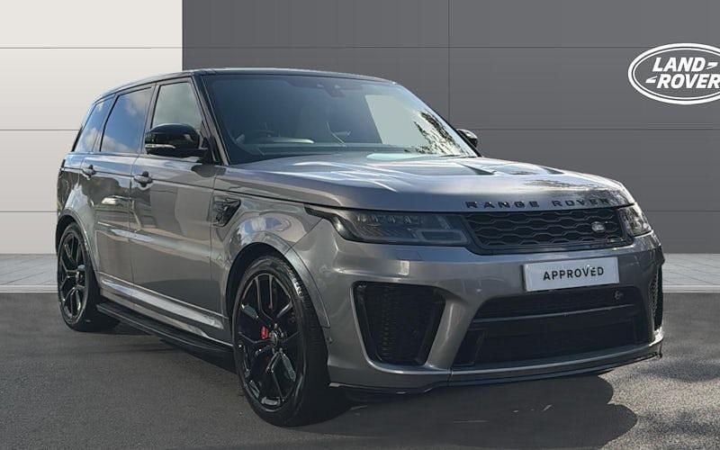 Grey Used 2021 Land Rover Range Rover Sport SVR SUV | £49,479 (Good price) - Image 1/4