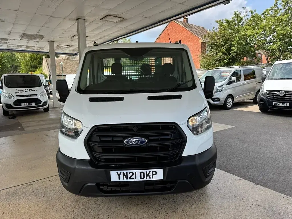 Used Ford Transit 130 HP (95 kW) 2021 White Van