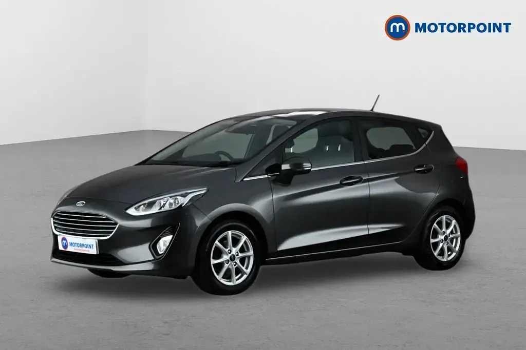 Used Ford Fiesta Zetec 101 HP (74 kW) 2018 Grey Hatchback