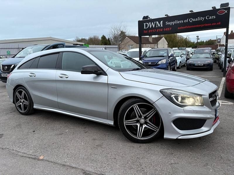Silver Used 2015 Mercedes CLA250 Shooting Brake AMG Estate | £9,990 - Image 1/4