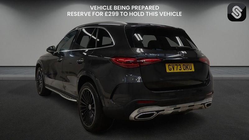 Used Mercedes GLC300e AMG line 2023 Graphite grey SUV