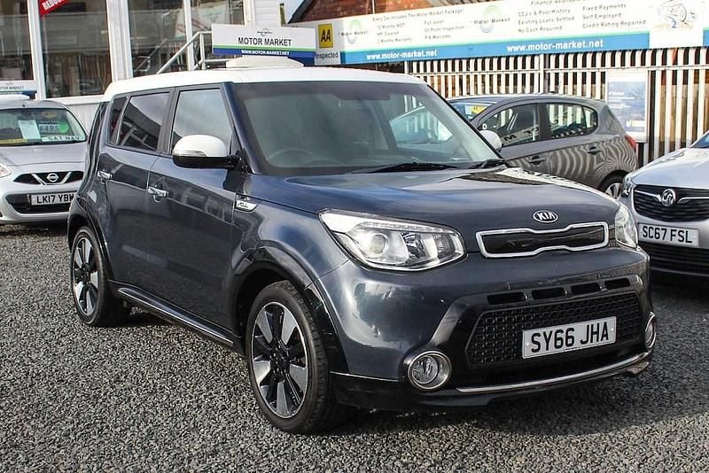 Used Kia Soul 134 HP (98 kW) 2016 Blue SUV