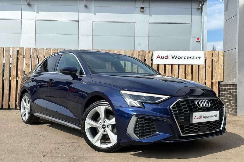 Blue Used 2022 Audi A3 S-Line Sedan | £21,690 (A bit pricey) - Image 1/4