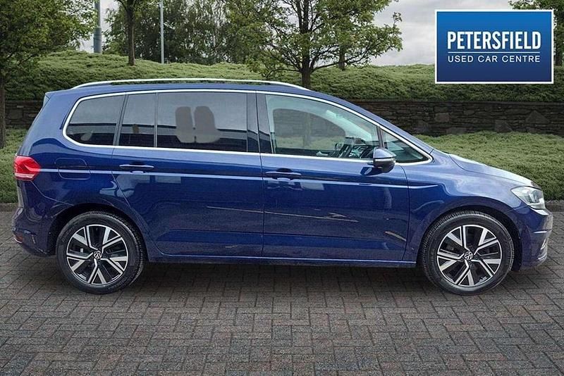 Used VW Touran SEL 150 HP (110 kW) 2020 Blue MPV