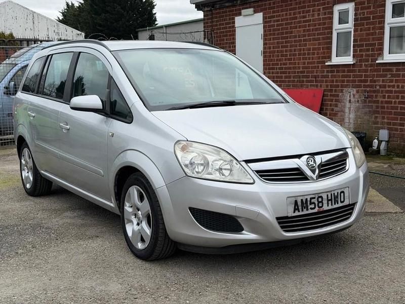 Used Vauxhall Zafira 2008 Silver MPV