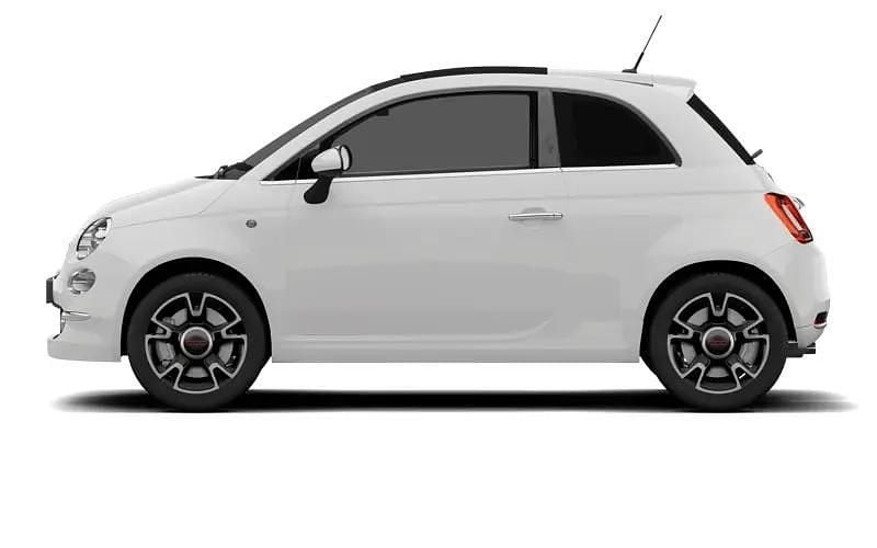 Tricoat urban white Used 2019 Fiat 500 Lounge Hatchback | £6,724 (Fair price) - Image 1/1