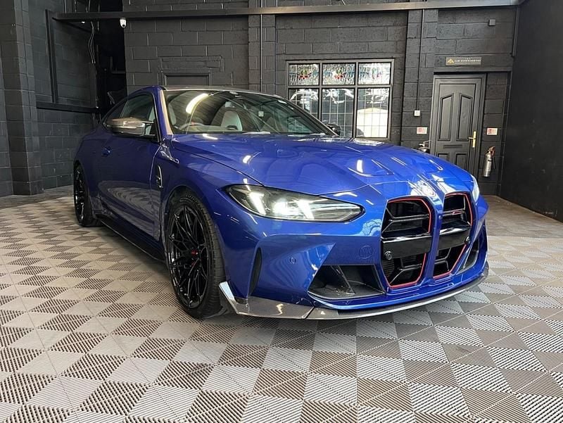 Blue Used 2022 BMW M4 Competition Edition Coupe | £46,995 (Super price) - Image 1/3