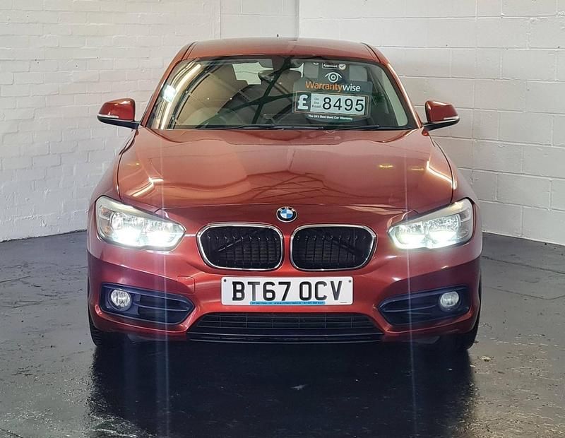 Used BMW 120 Sport Line 2017 Orange Hatchback