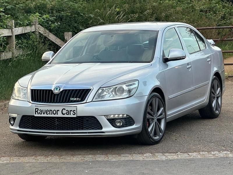 Used Skoda Octavia vRS 200 HP (147 kW) 2010 Silver Hatchback
