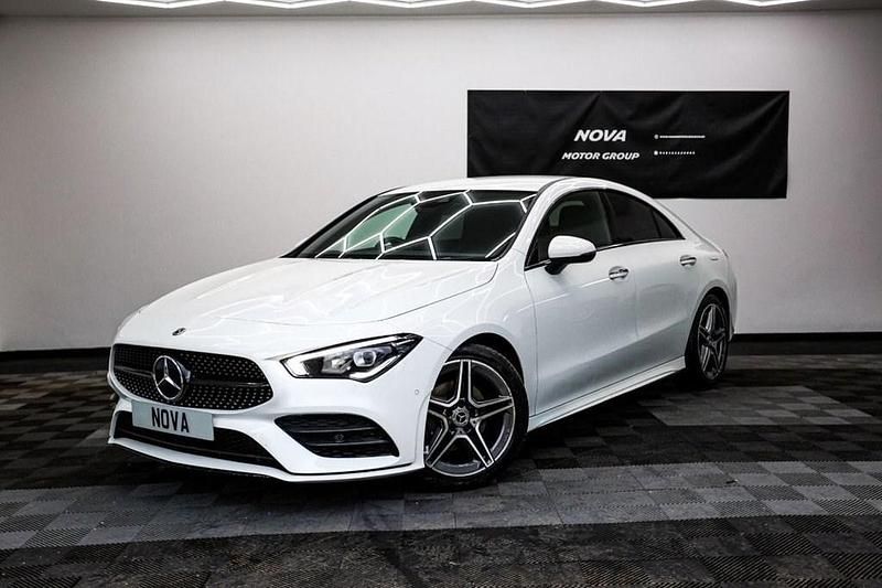 Used Mercedes CLA180 AMG Line Premium 2020 White Sedan