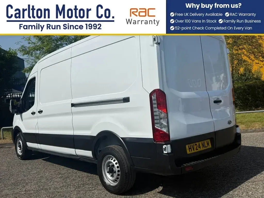 Used Ford Transit S 130 HP (95 kW) 2024 White Van