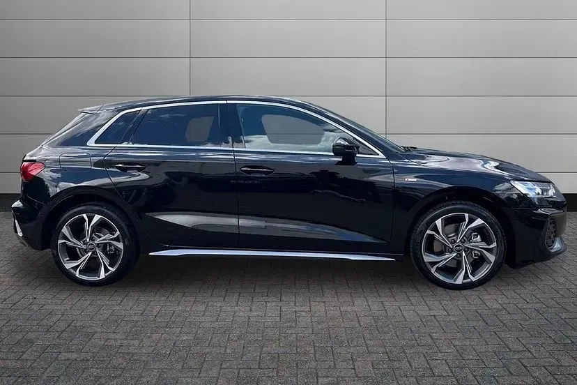 New Audi A3 Sportback S-Line 201 HP (147 kW) 2026 Mythos black Hatchback