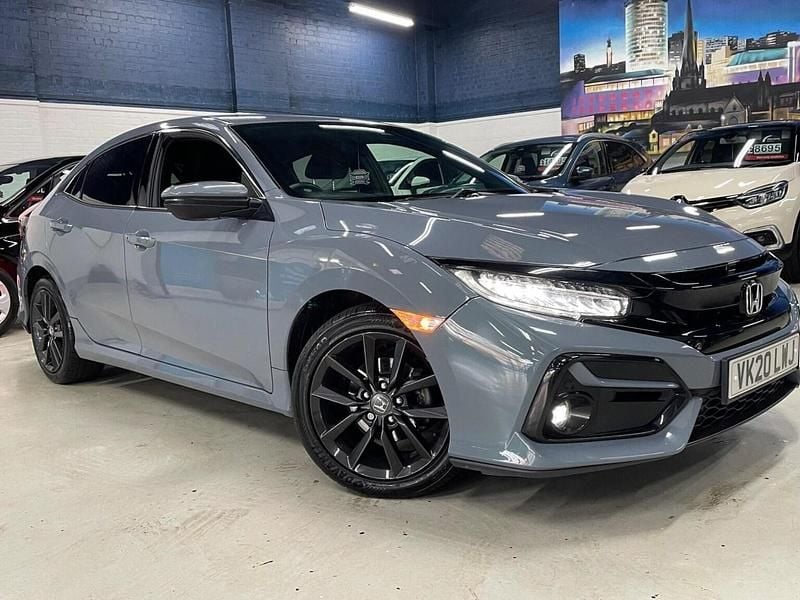 Used Honda Civic SR 126 HP (92 kW) 2020 Grey Hatchback