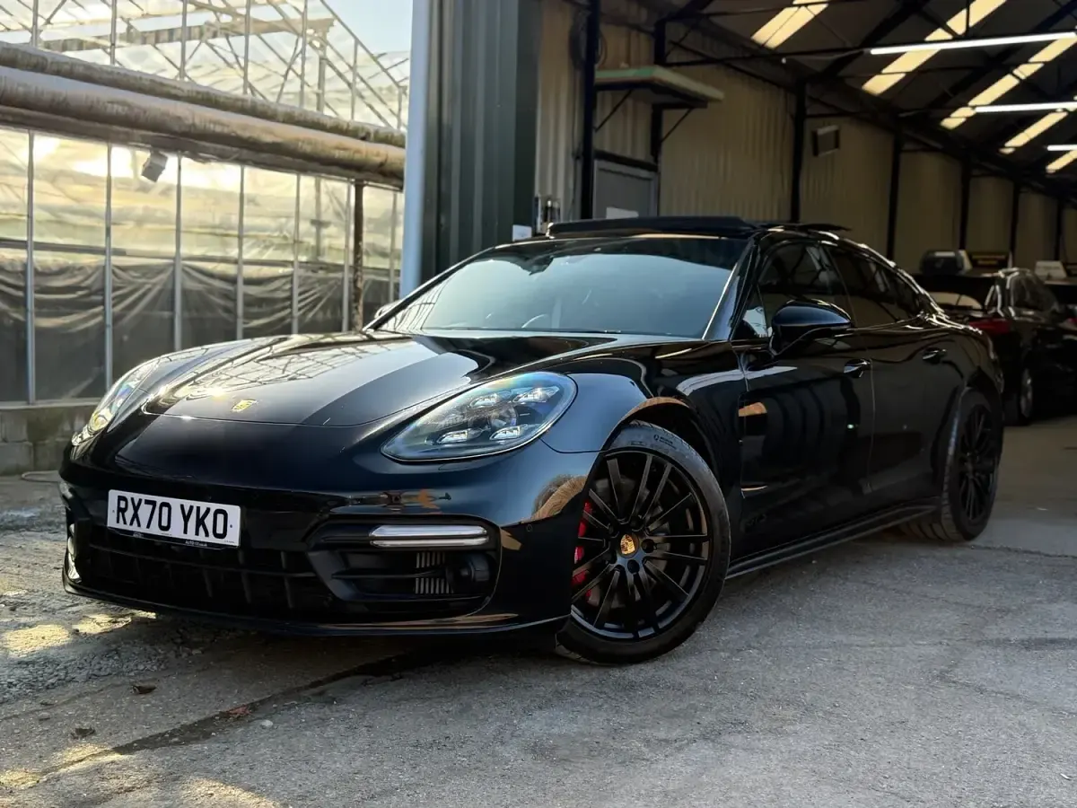 Used Porsche Panamera Turbo 2020 Black Hatchback