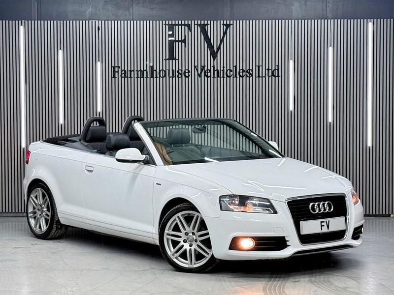 White Used 2012 Audi A3 Cabriolet S-Line Cabriolet | £3,995 (Fair price) - Image 1/4