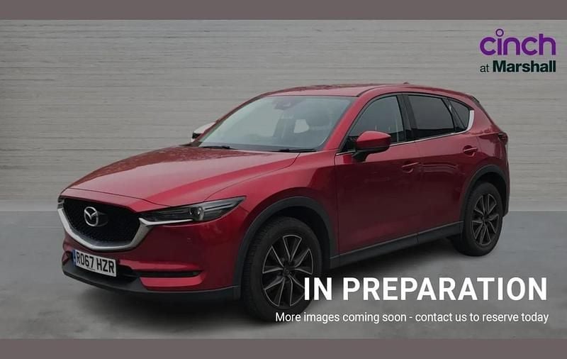 Second-hand Mazda CX-5 Inclusive 150 CP (110 kW) 2017 Roșu SUV