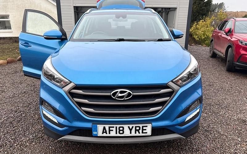 Used Hyundai Tucson SE 141 HP (103 kW) 2018 Blue SUV