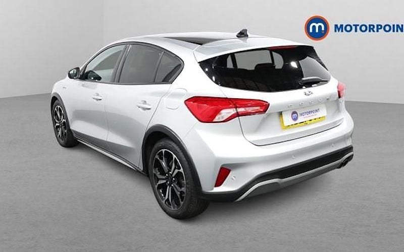 Begagnad Ford Focus Active 125 HK (91 kW) 2021 Silver Halvkombi