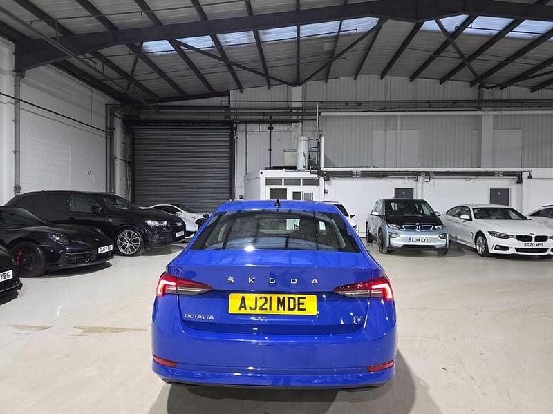 Used Skoda Octavia SE Technology 2021 Blue Hatchback