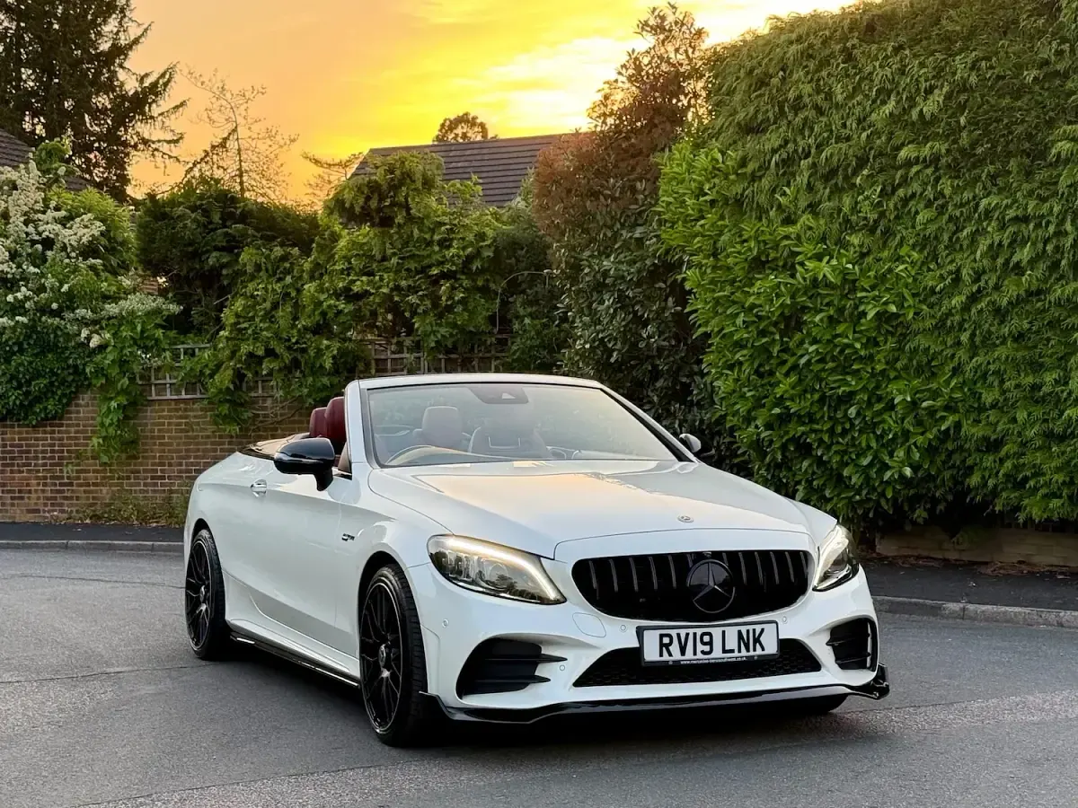 Used Mercedes C43 AMG Premium Plus 2019 White Cabriolet