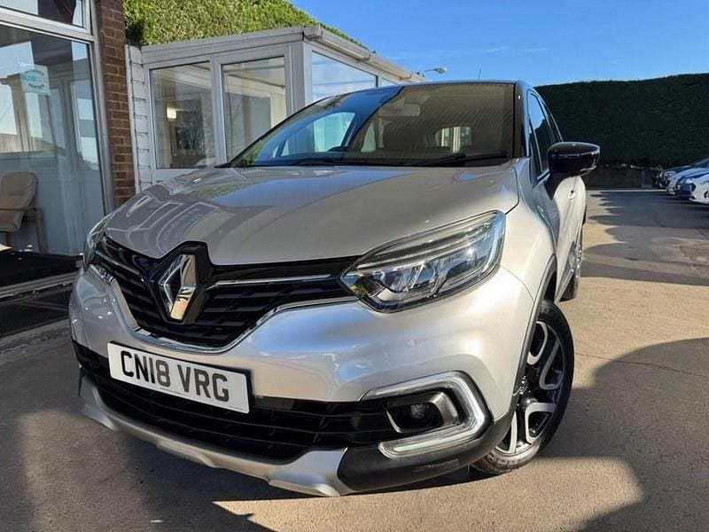 Silver Used 2018 Renault Captur Dynamique SUV | £8,695 (Fair price) - Image 1/4