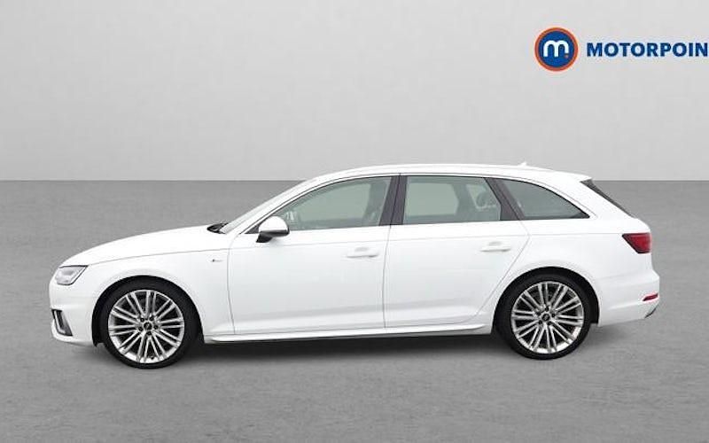 Used Audi A4 S-Line 150 HP (110 kW) 2019 White Estate