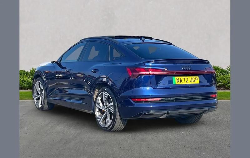 Used Audi e-tron Sportback Advanced 300 kW (408 HP) 2022 Blue SUV